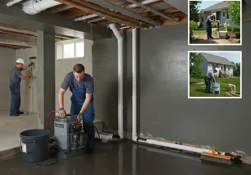 Basement Waterproofing and Flood Prevention process in Lakemoor, IL